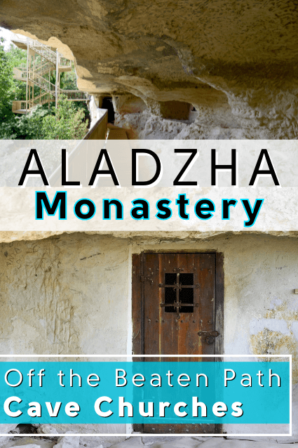 Aladzha monastery pictures, read "Off the beaten path cave churches."